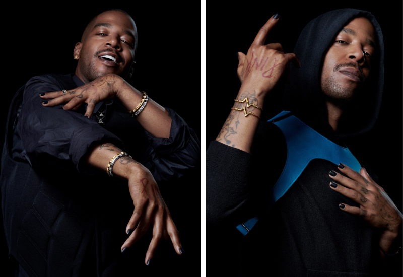 Kid Cudi Featured in Louis Vuitton's New LV Volt Jewelry Campaign