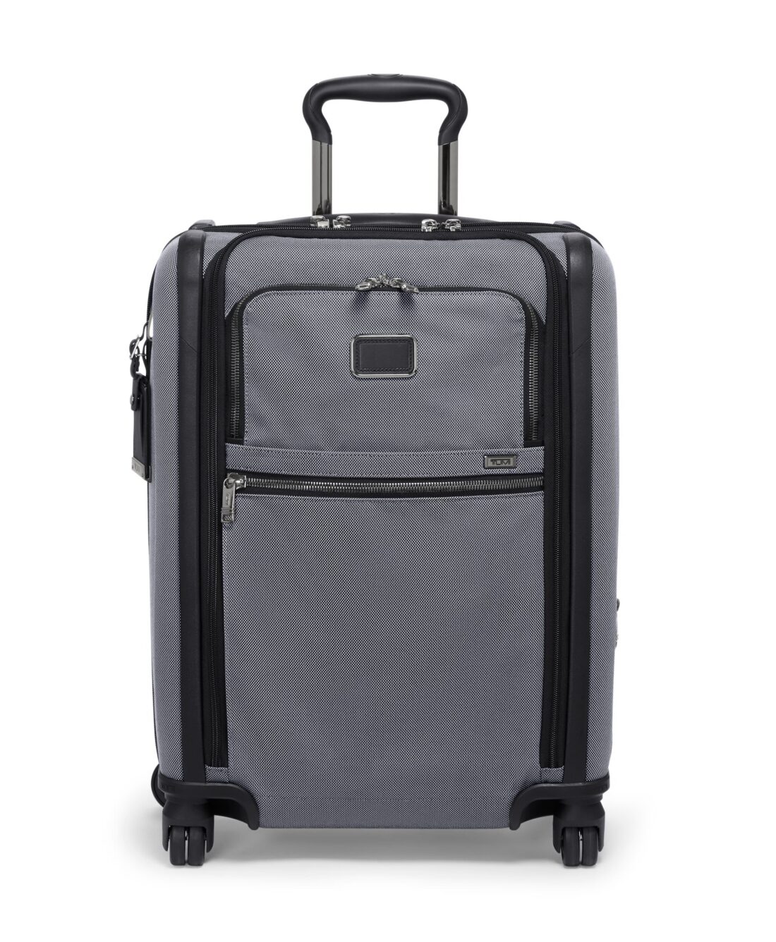 Alpha X Continental Dual Access 4 Wheeled Carry-On in Meteor Grey.