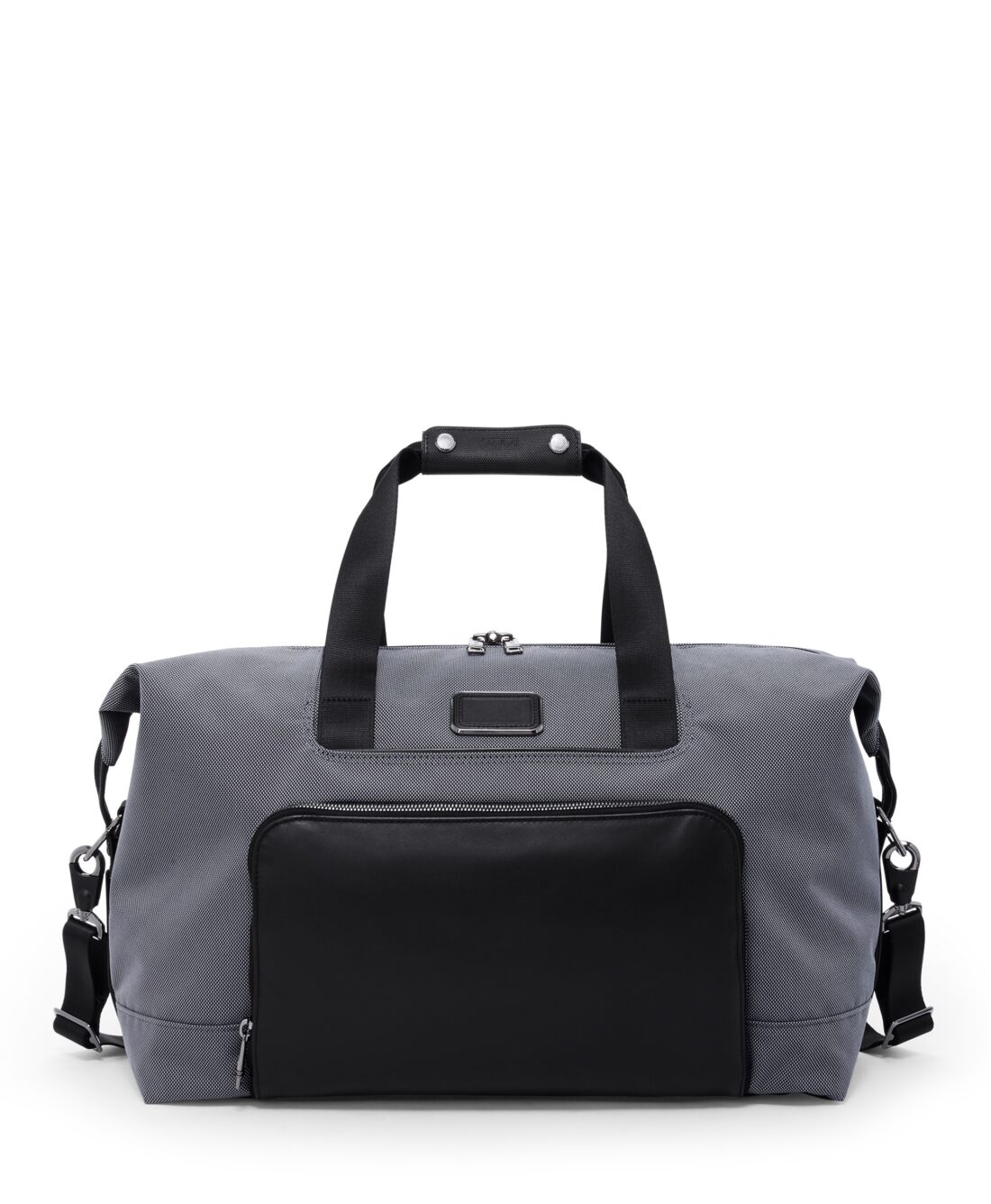 Alpha X Double Expansion Satchel in Meteor Grey.