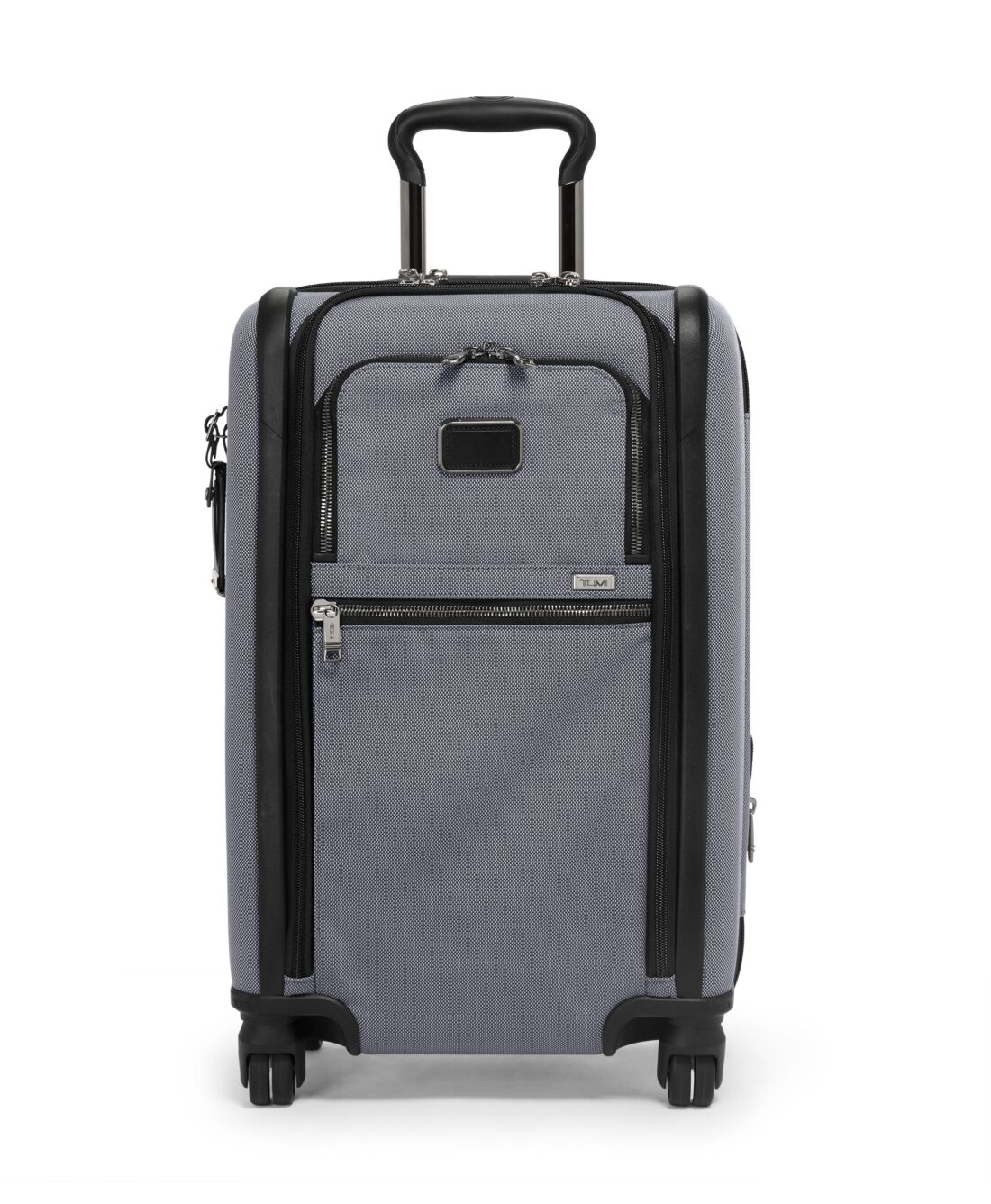 Alpha X International Dual Access 4 Wheeled Carry-On in Meteor Grey.