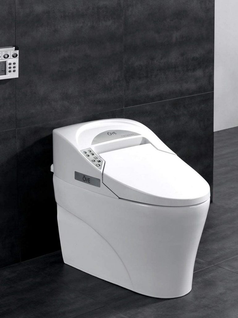 The many luxuries of a technologically advanced toilet