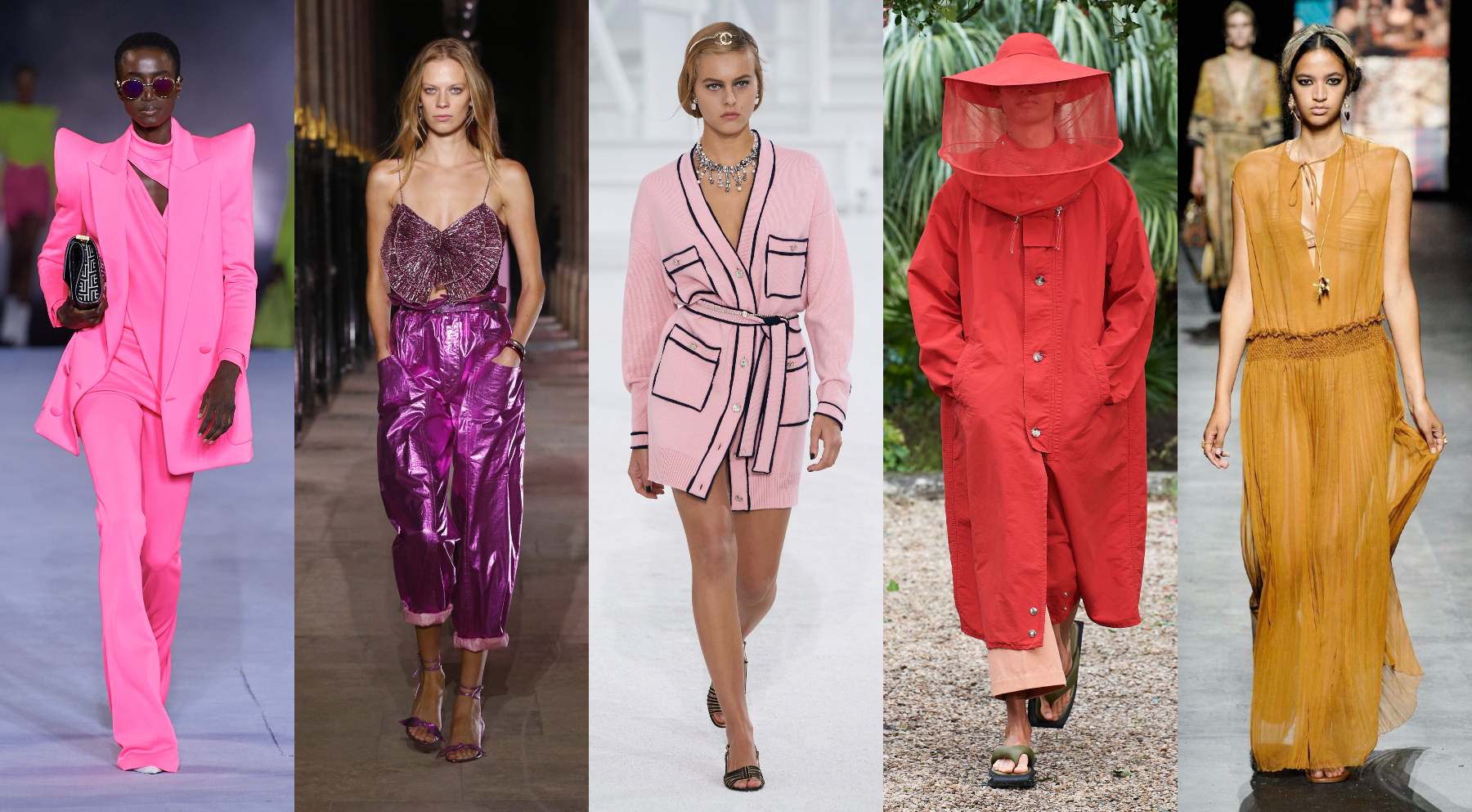 Paris Fashion Week SS21: Of beekeeper veils and throwback looks