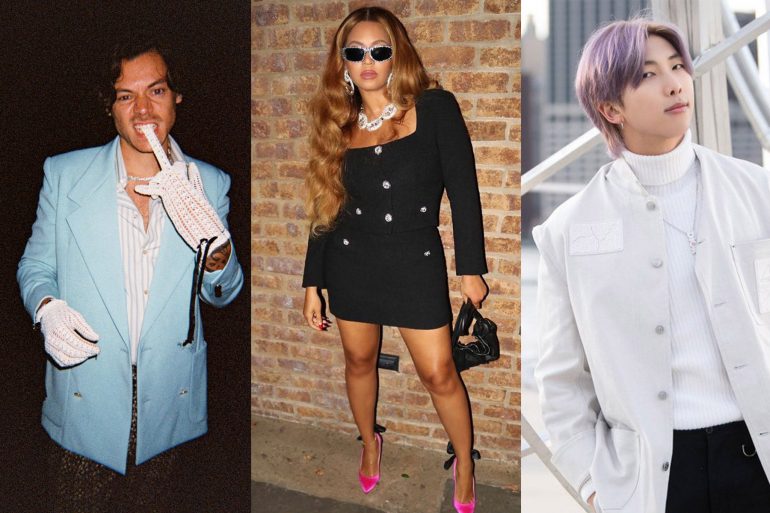Harry Styles, Beyonce and RM top the 2020 Power Dressers list