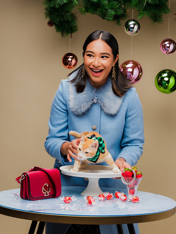 Kate Spade New York ushers the holidays with cats and KL's most stylish