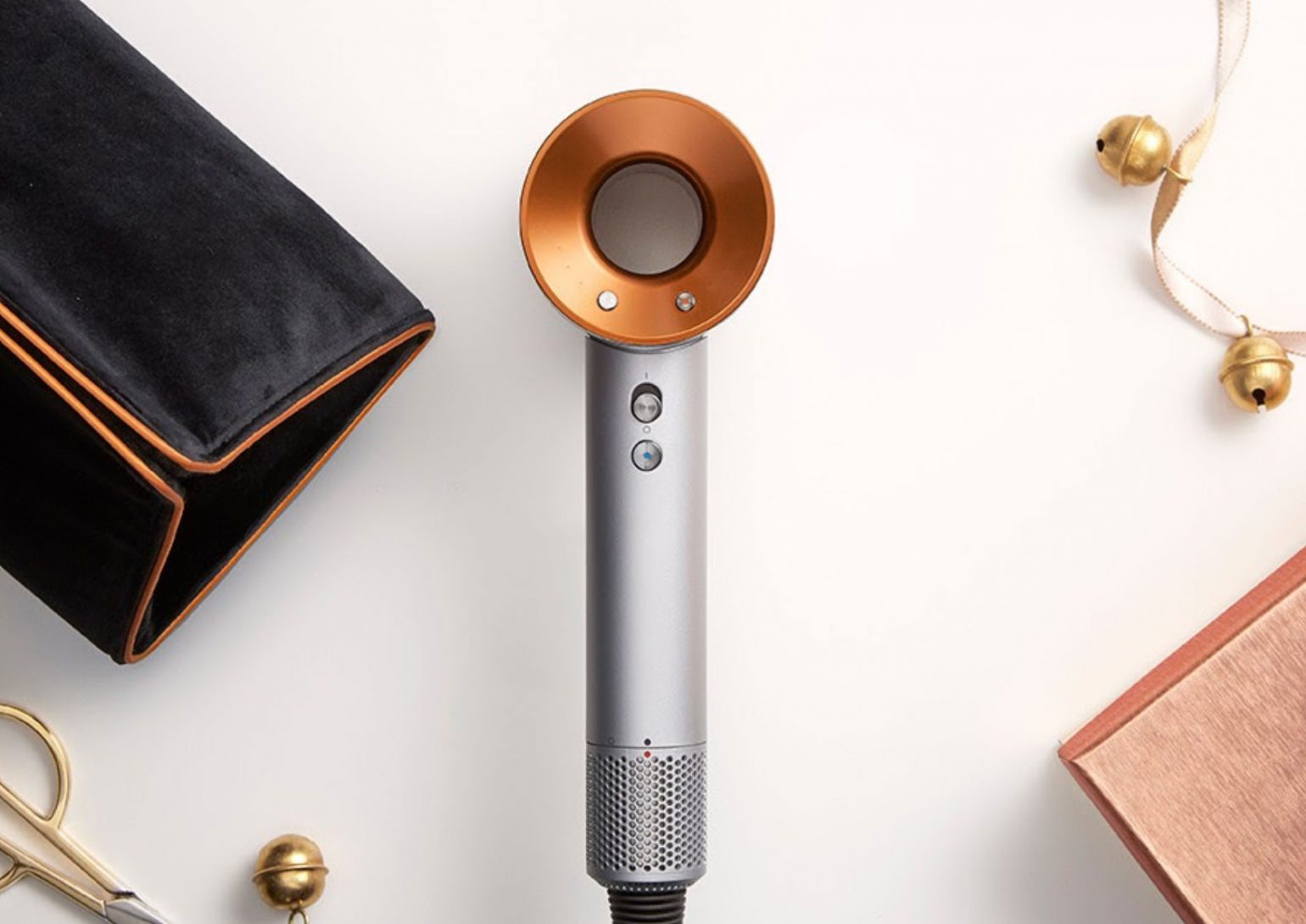 Day 11: Dyson Supersonic Hairdryer In Festive Copper Colourway