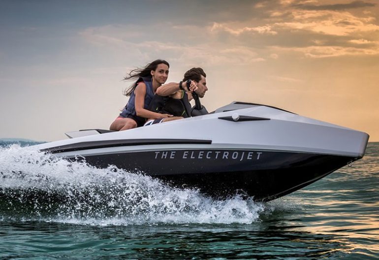 This Narke GT95 electric jet ski is made to complement Tesla’s Cybertruck