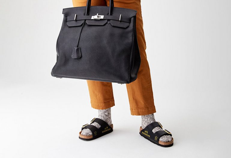 birkin bag birkenstock