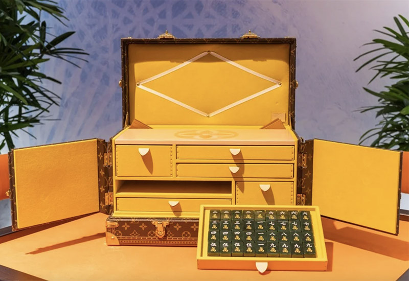 Louis Vuitton unveils mahjong set made of engraved jade