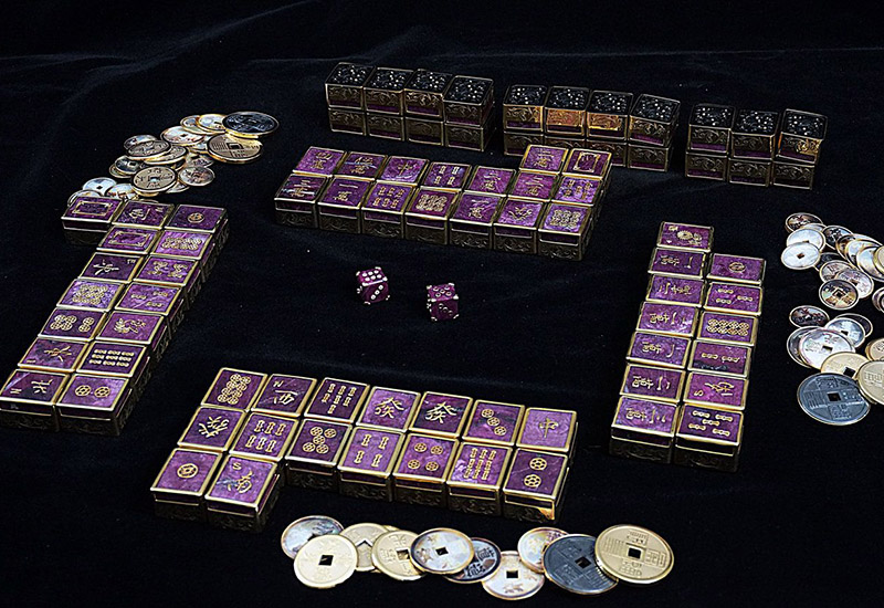 WSA Luxurious Singapore Mahjong Set (Metallic Gold) – When Stars Align  Studio