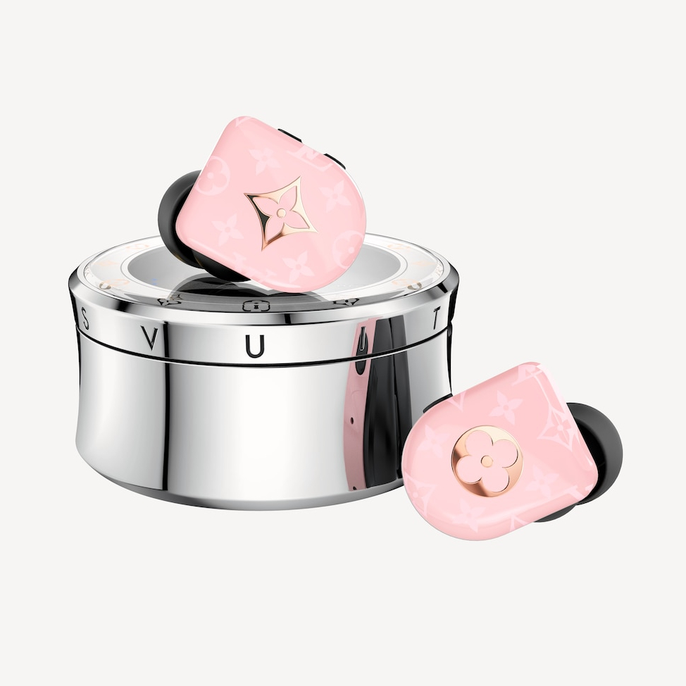 Louis Vuitton Horizon Wireless Earphones in Pink