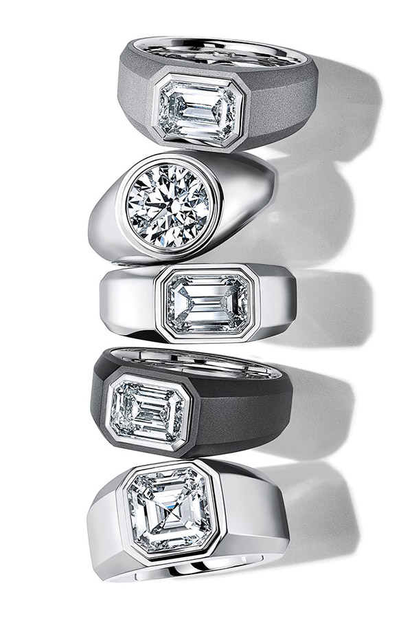 Tiffany & Co marks history with its first line of men’s engagement rings