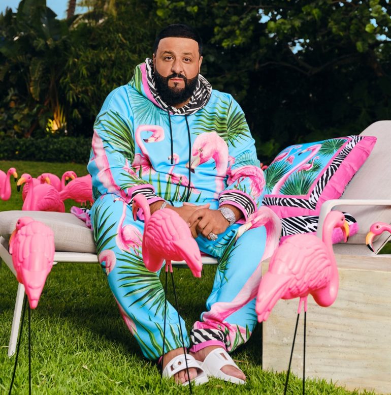 DJ Khaled and Dolce & Gabbana are ready for summer with a lot of flamingoes