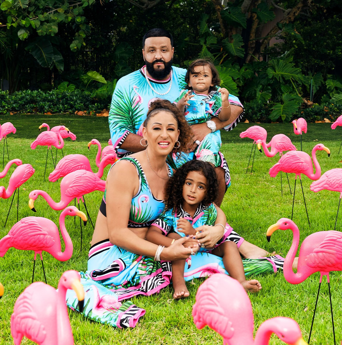 DJ Khaled and Dolce & Gabbana are ready for summer with a lot of flamingoes