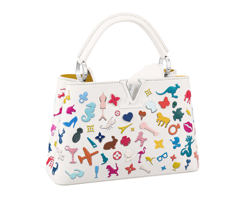 Louis Vuitton Spilla Love Plastica Bianca