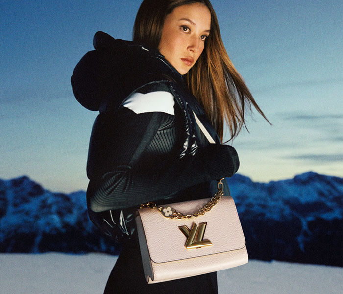 Eileen Gu and the Twist LOUIS VUITTON 