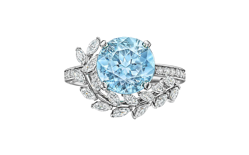 Tiffany & Co. Tiffany Victoria™ Vine Ring in Platinum