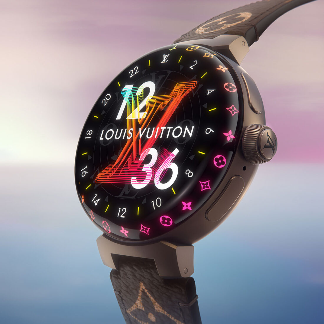 Louis Vuitton lights the way with its new kaleidoscopic smartwatch