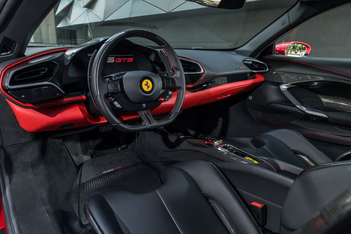 The new Ferrari 296 GTB combines high performance with exhilarating fun