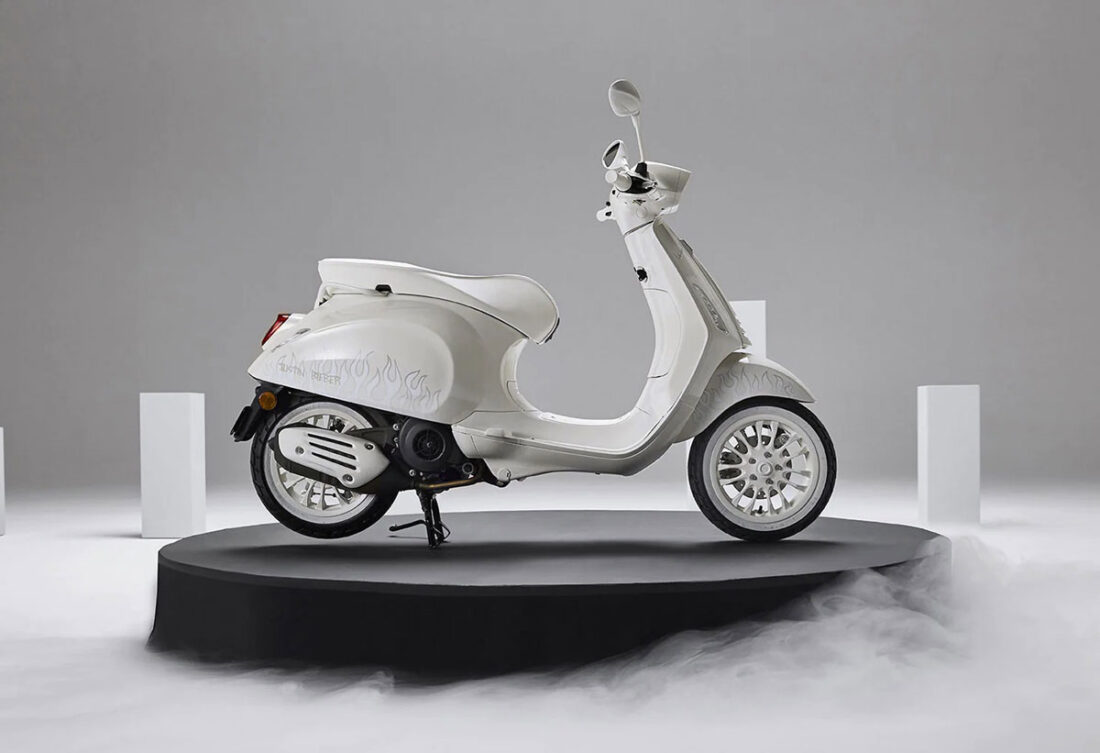 Vespa Teams Up With Justin Bieber For “Unique Project” - webBikeWorld