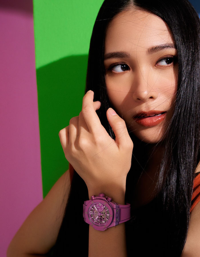 5 Malaysian talents help Hublot celebrate summer with a pop of purple