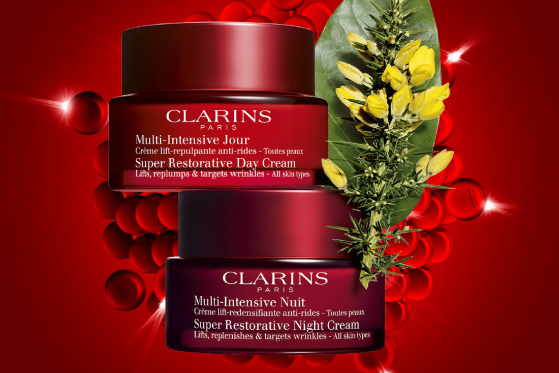 Meet Clarins new Super Restorative day and night creams