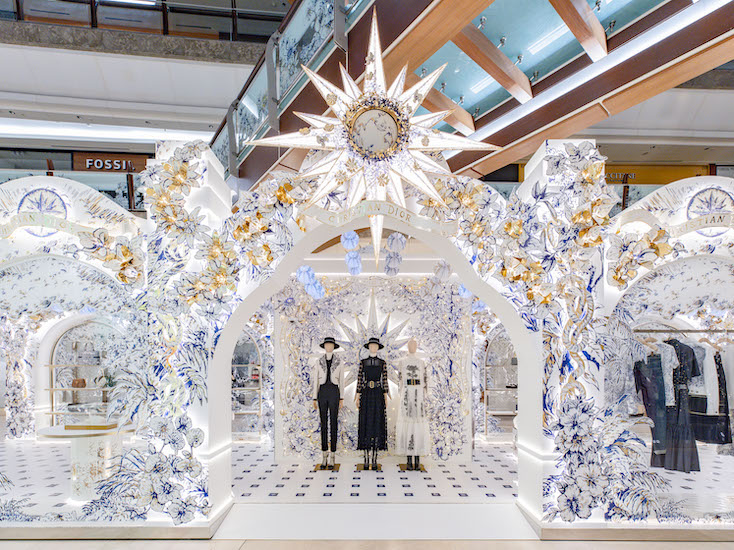 Dior Christmas Decoration, Dior Cruise 2023