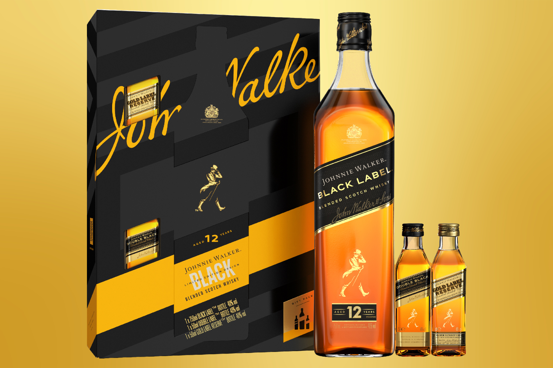 Buy Johnnie Walker Blue Label With Gold Pen Gift Set® Online