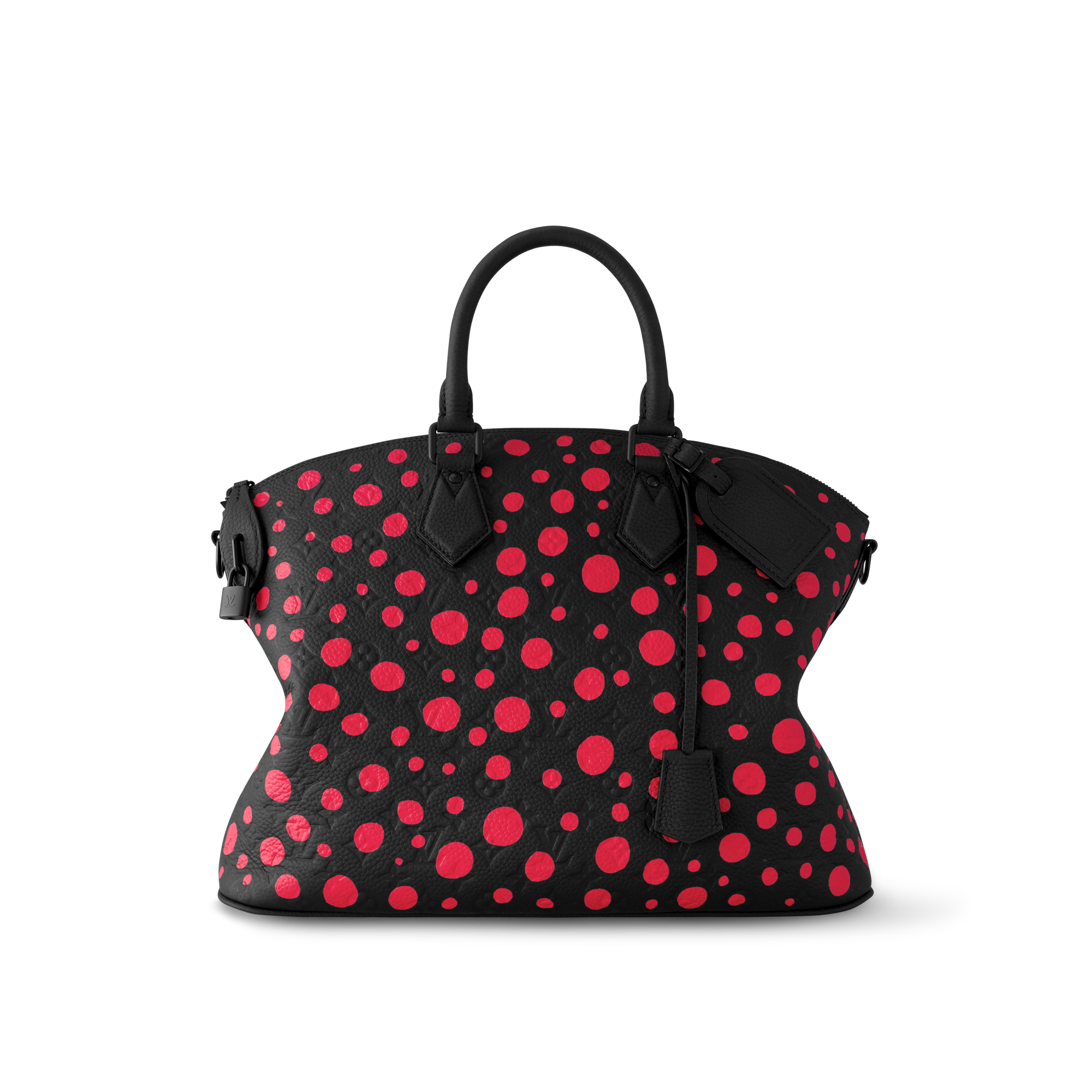 Louis Vuitton x Yayoi Kusama Capucines BB Red/White in Taurillon