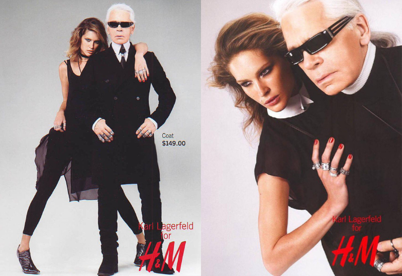 From Lagerfeld to Mugler see H M s historic fashion collaborations