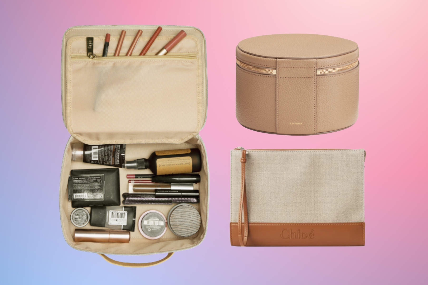 The best travel toiletry bags to avoid makeup spills