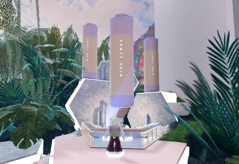 Rihanna's Fenty Beauty Launches Interactive Experiences in Roblox