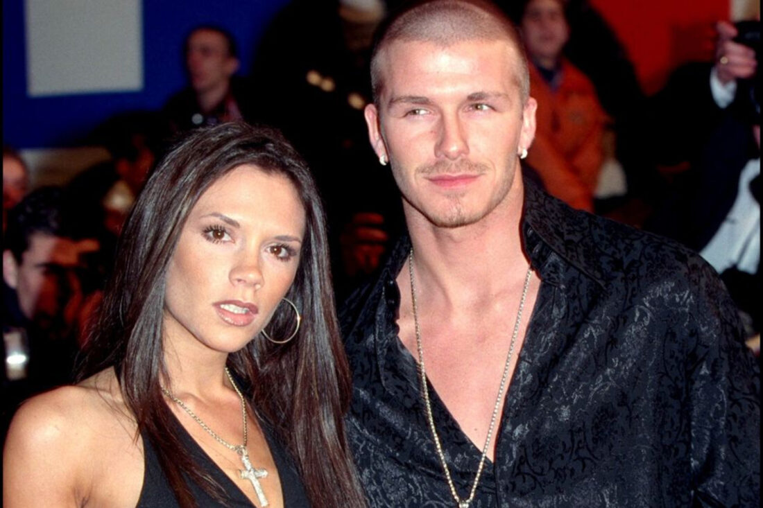 A look back on Victoria and David Beckham's 90s style