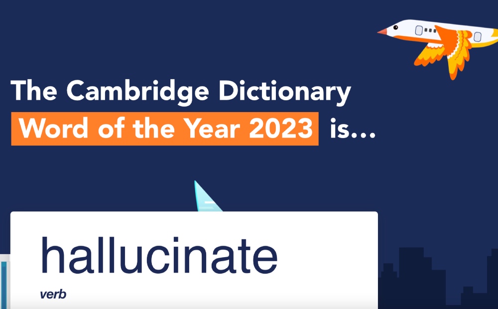 Dictionary.com's 2023 word of the year is 'hallucinate