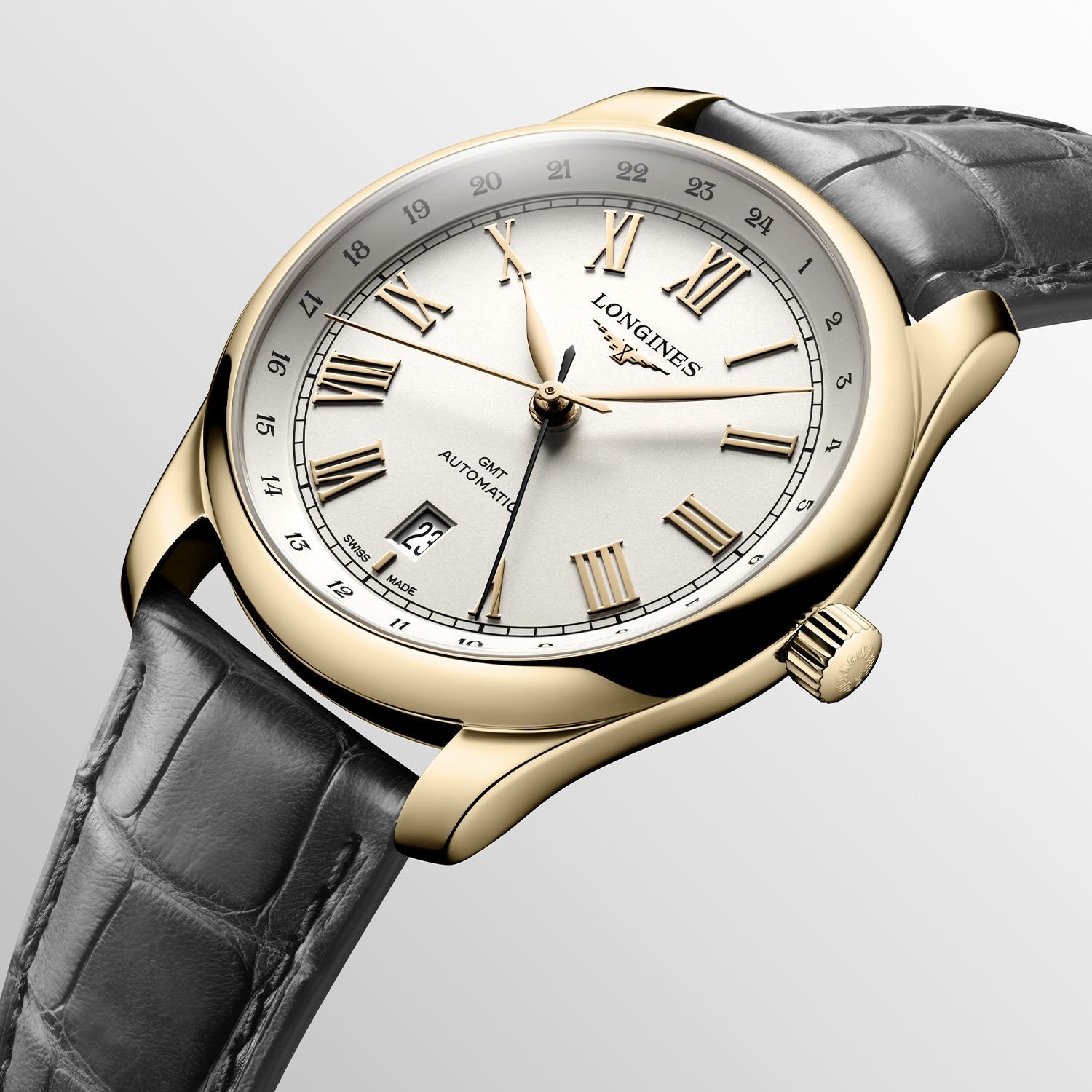 Longines introduces new GMT models in gold