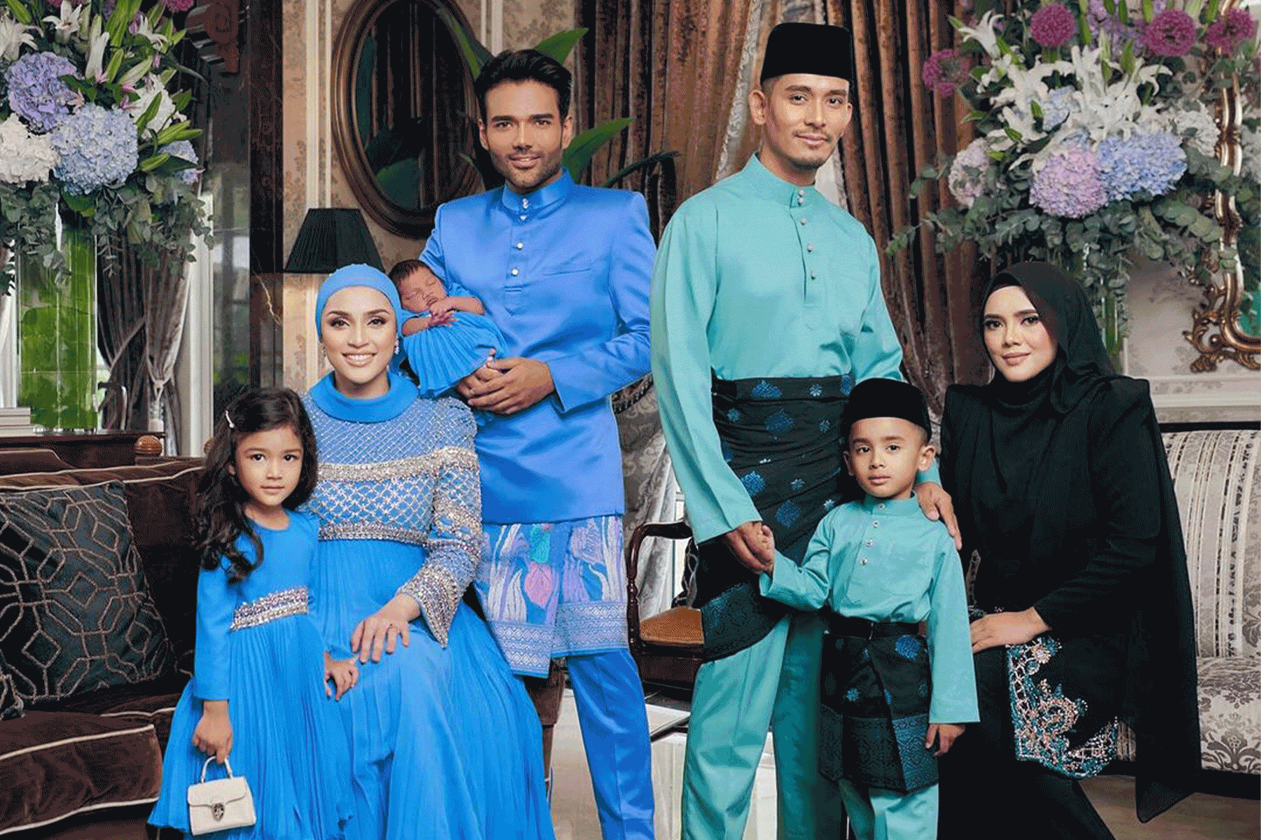 Raya 2024 Eid OOTD looks by Malaysian personalities