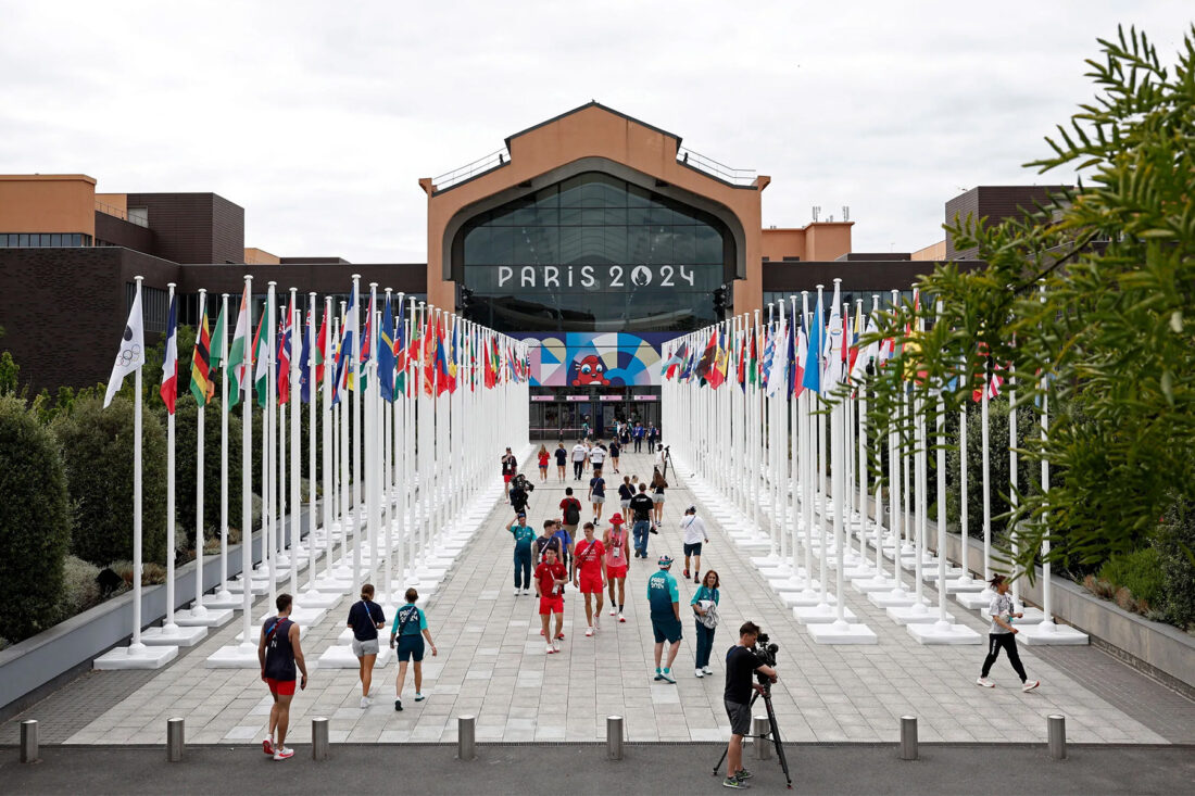 Take a peek inside the Olympic Village in Paris