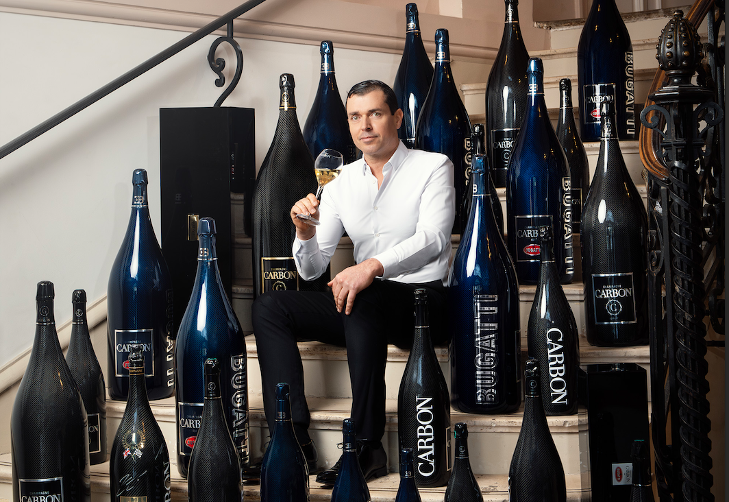 Alexandre Mea, founder of Carbon Champagne