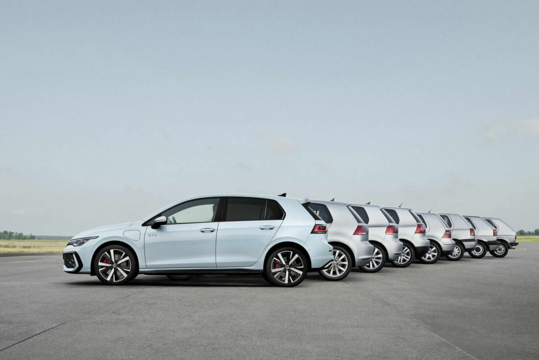 voklswagen golf 8 generations