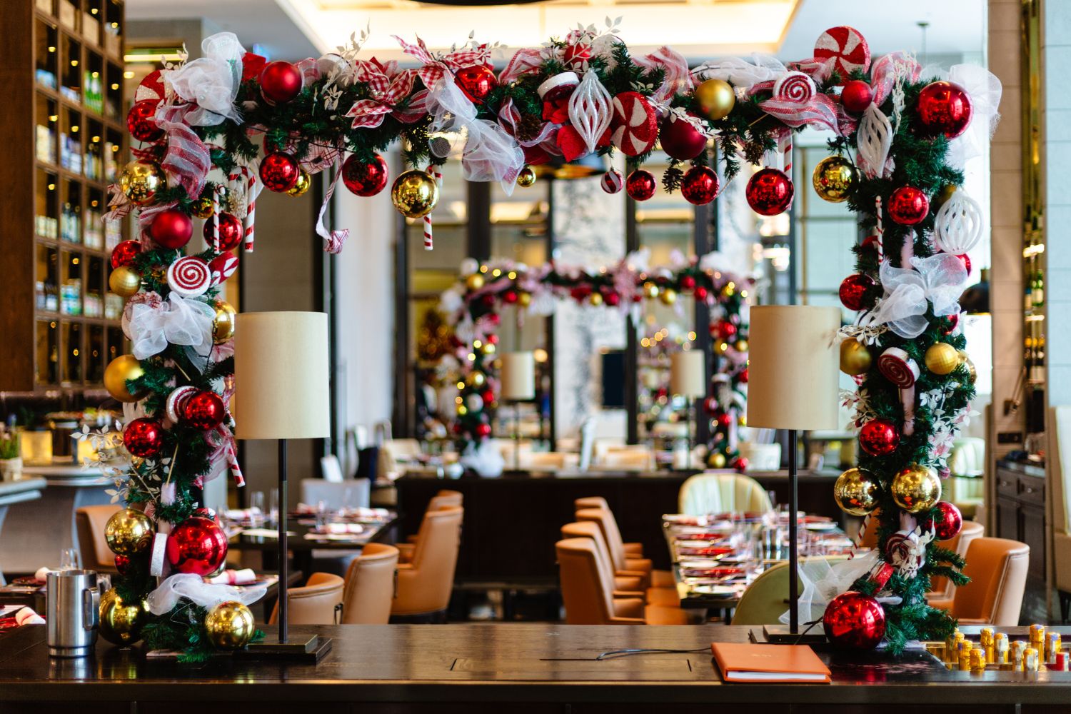 Christmas dining buffet at The Brasserie