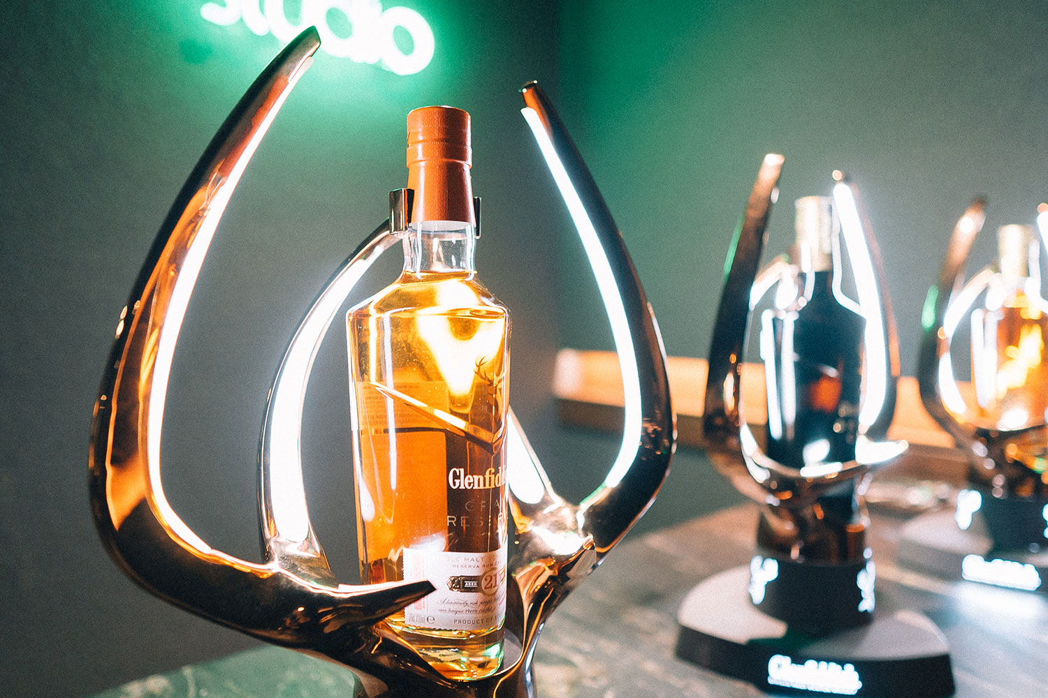 The Glenfiddich Grand Series.