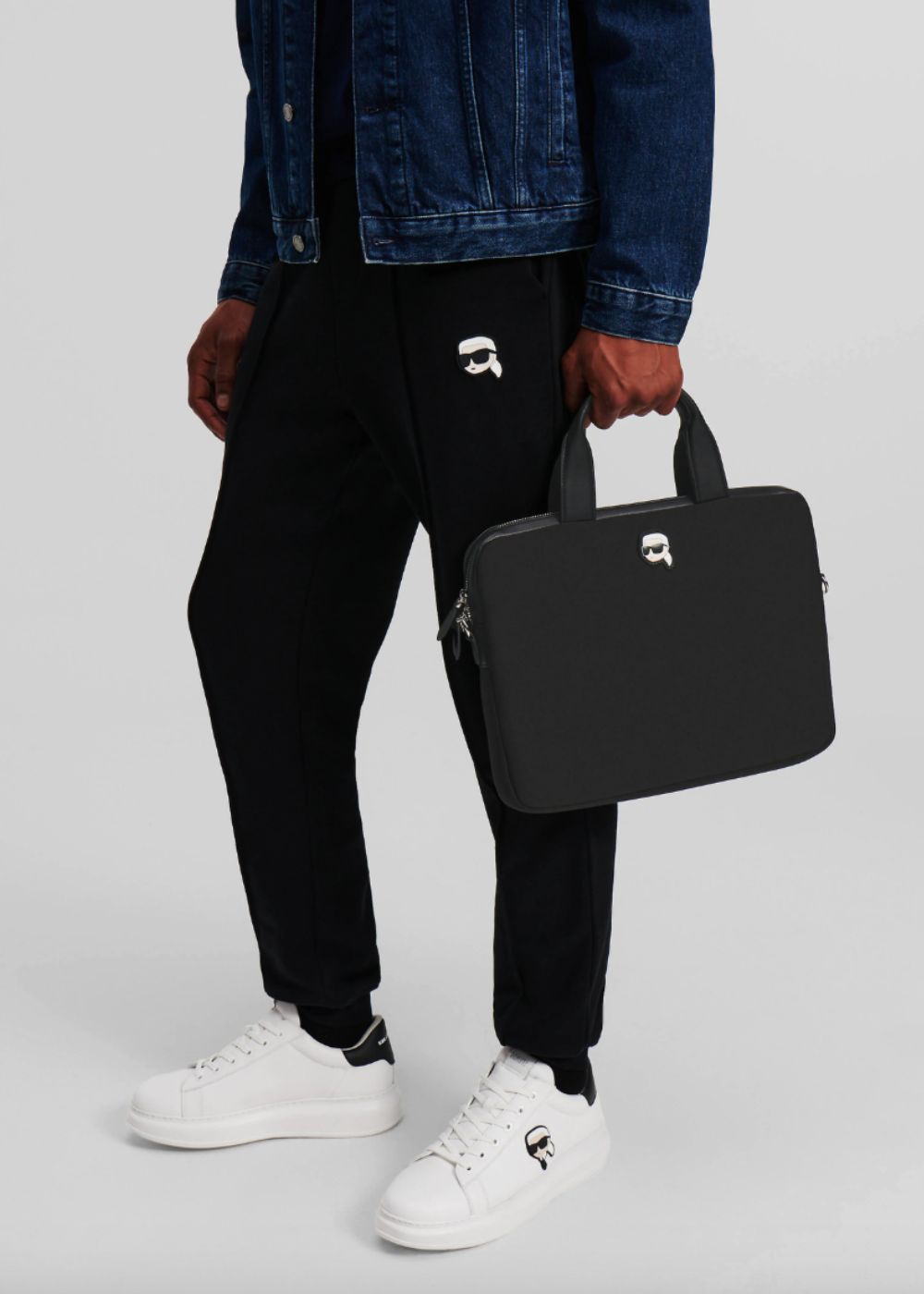 Karl Lagerfeld K/Ikonik 2.0 Neop Laptop Bag