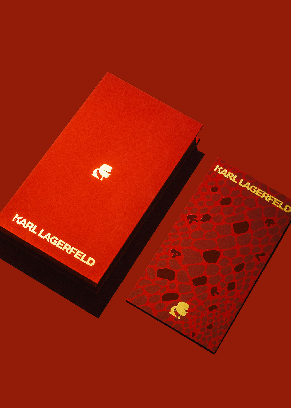 Karl Lagerfeld red packet angpows. 