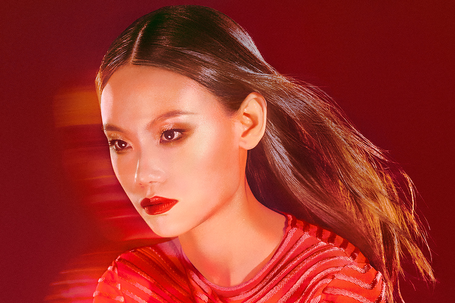 Armani Chinese New Year beauty look