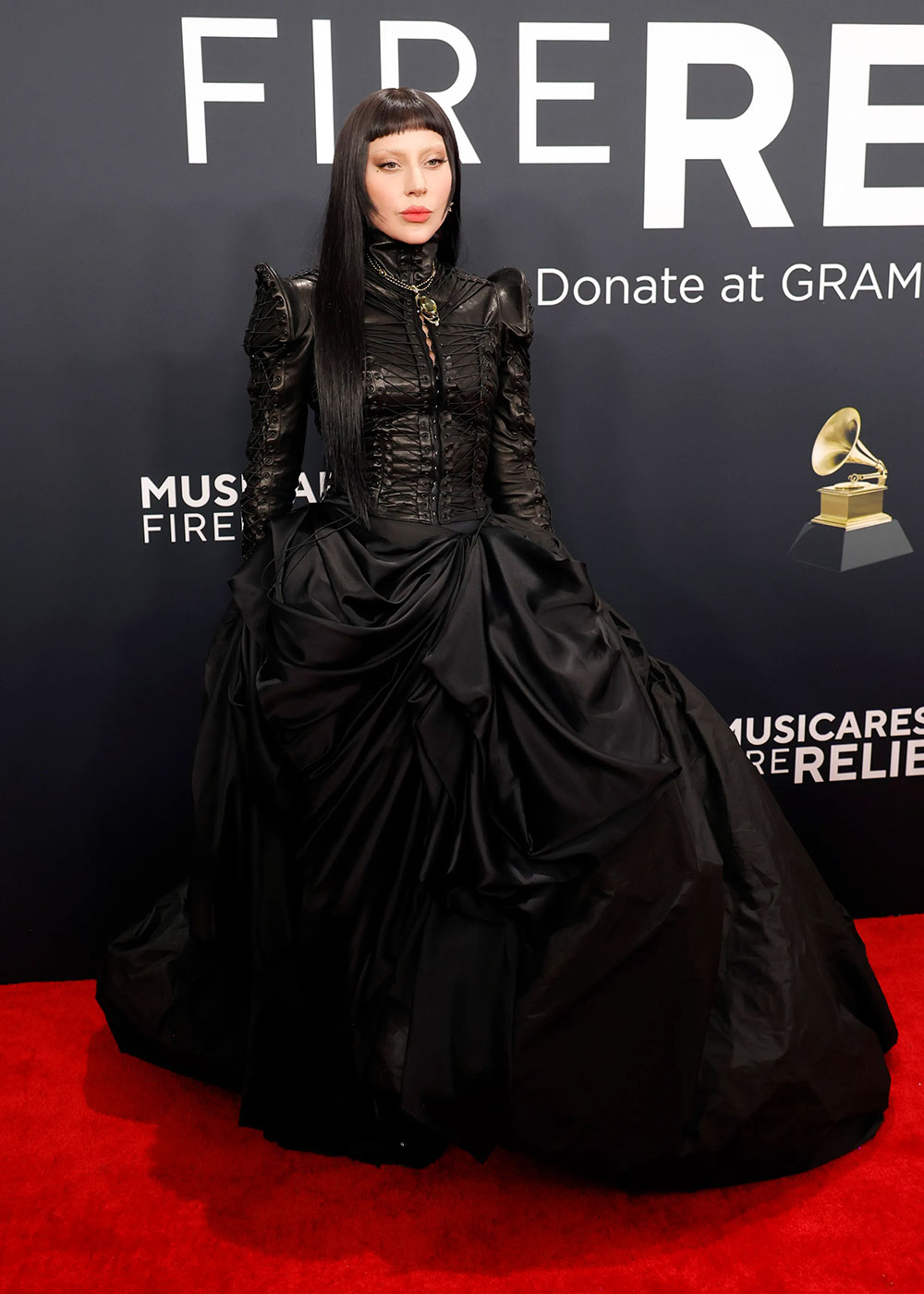 Lady Gaga at the 2025 Grammy Awards.