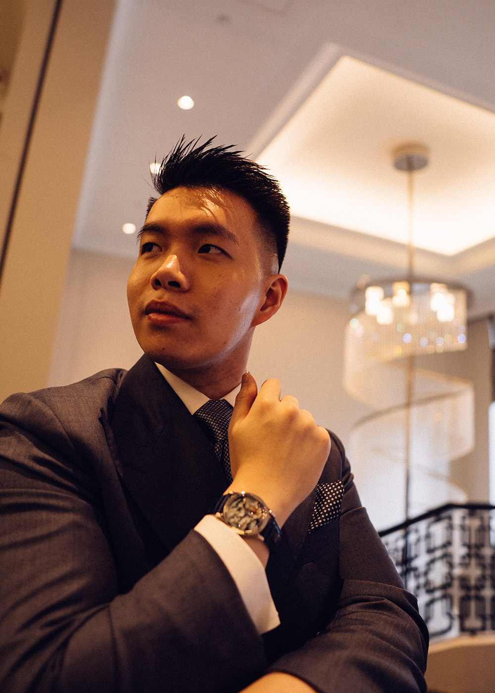 Luo Yong Wen, watch collector