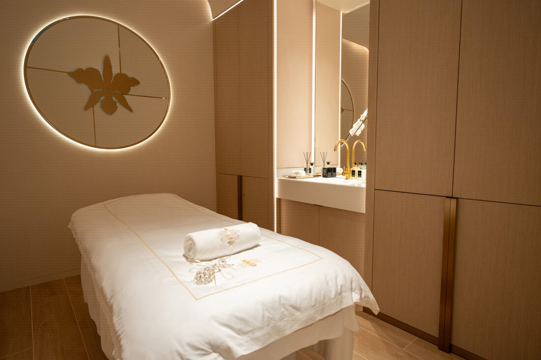 Here’s our FirstClasse POV of the signature Guerlain facial massage treatment, available exclusively at The Exchange TRX.