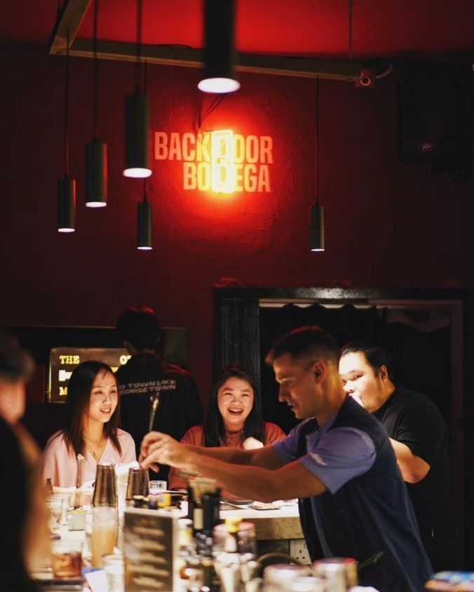 Backdoor Bodega also has their own merchandise for sale.
