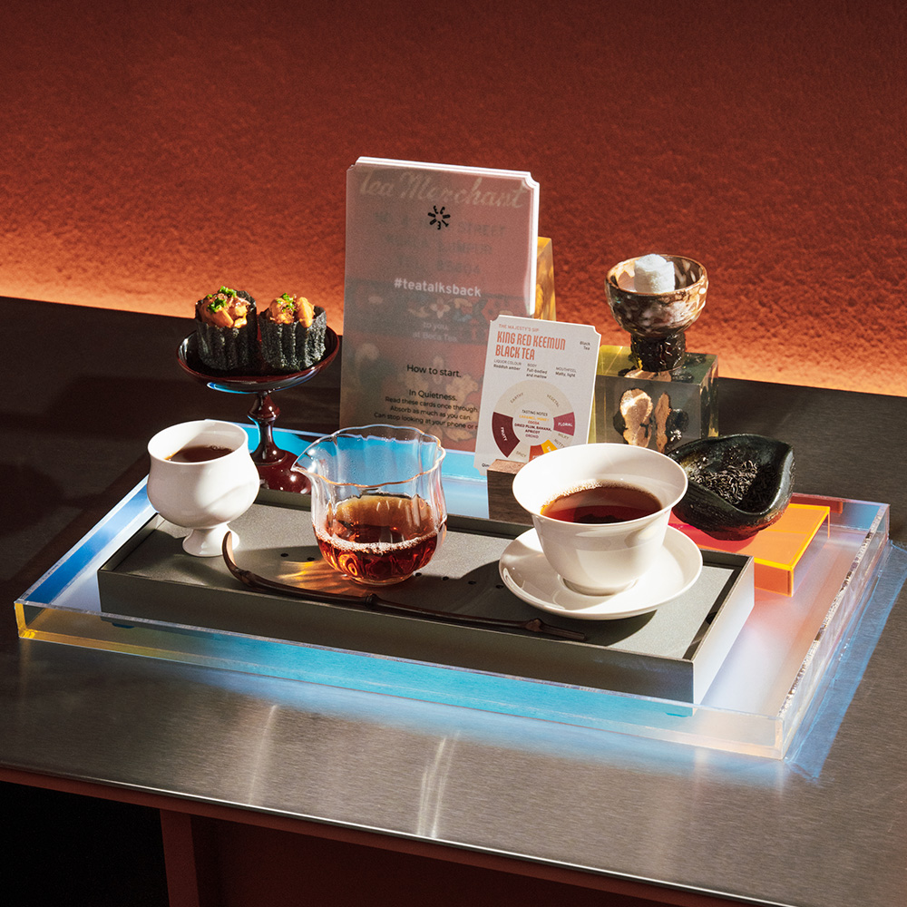 Beca Tea Damansara Uptown offers tea and food pairings