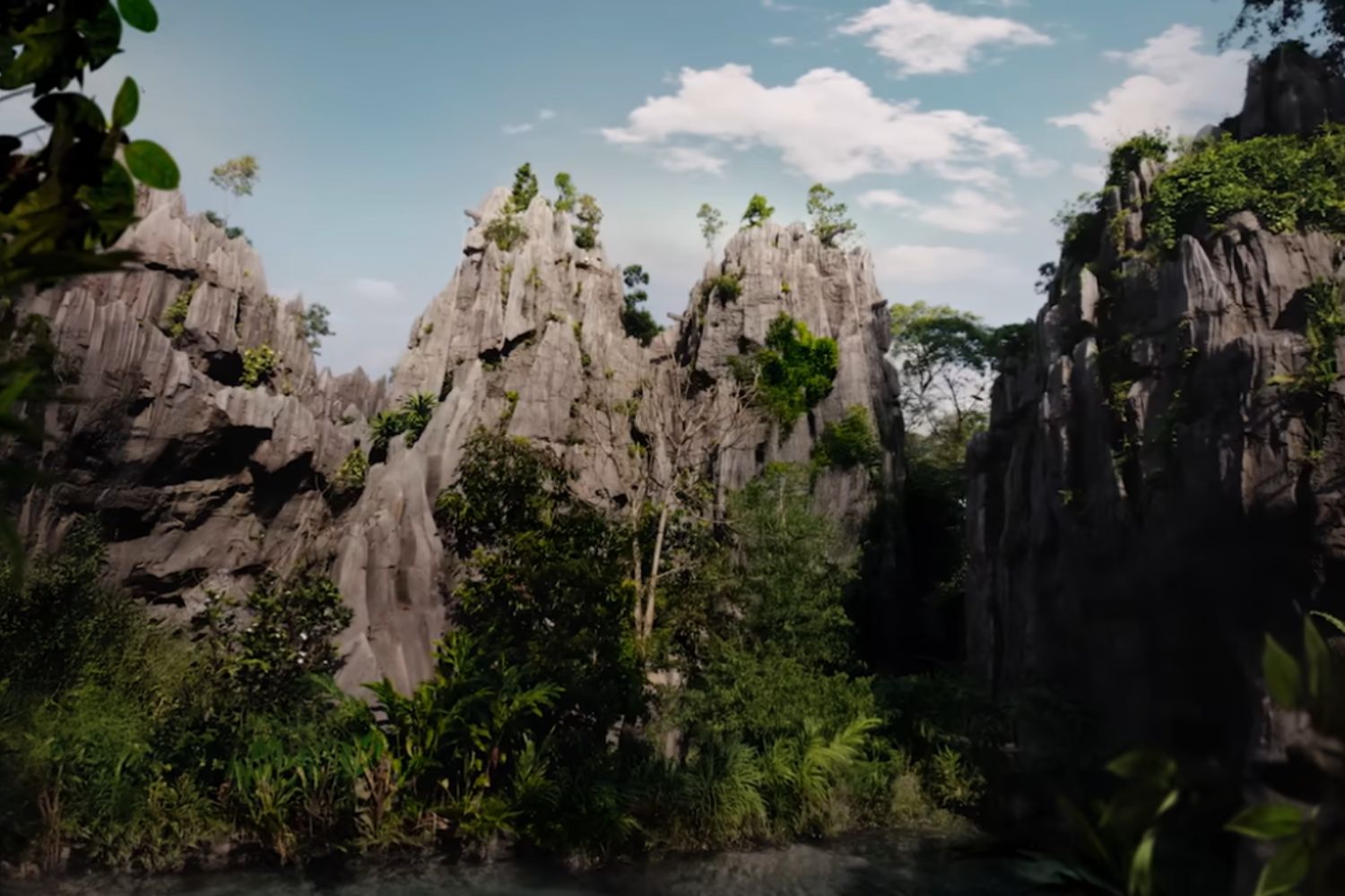 Mandai Wildlife Reserve’s sculptural landscapes.