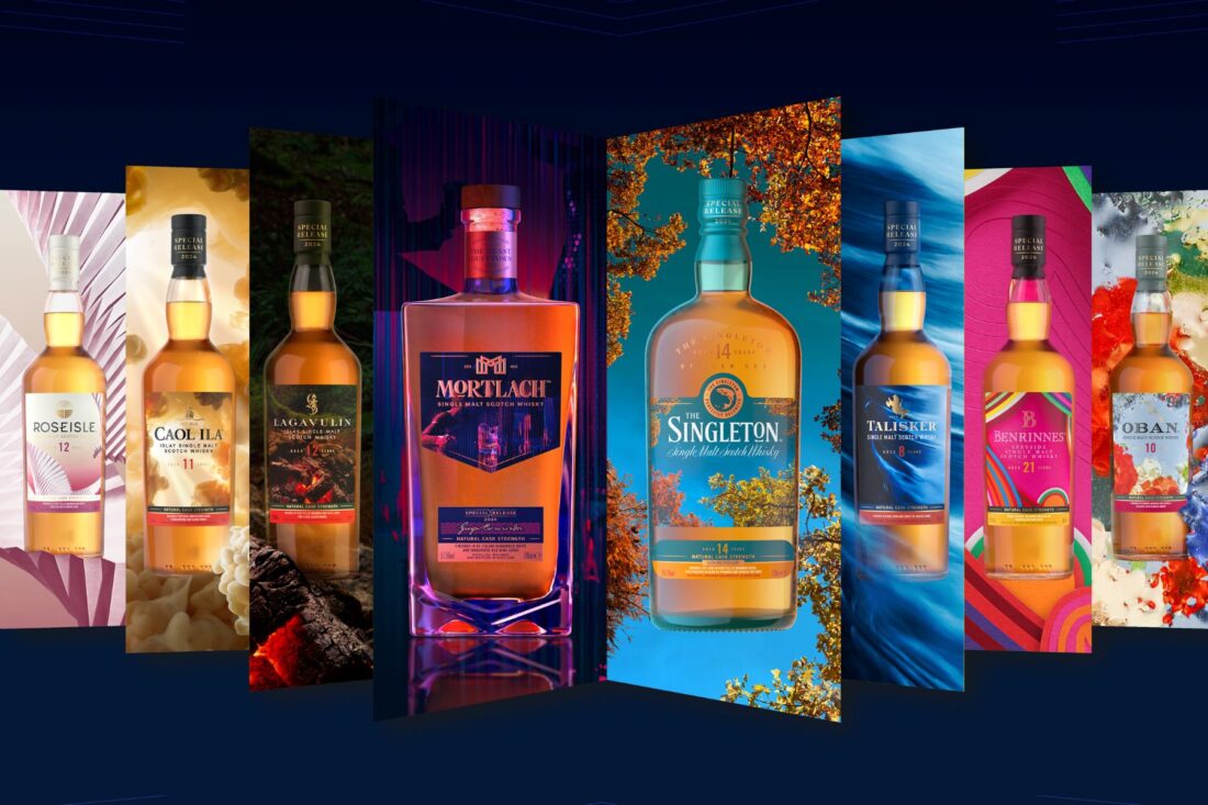 Made up of eight limited-edition single malt whiskies from different Scotch regions, the selection features familiar distilleries alongside lesser known hidden gems.